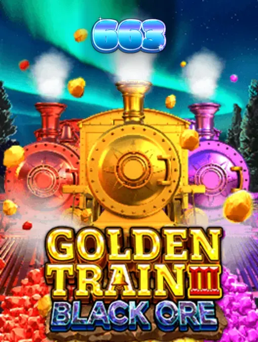 Interface do jogo Golden Train III: Black Ore em um dispositivo móvel